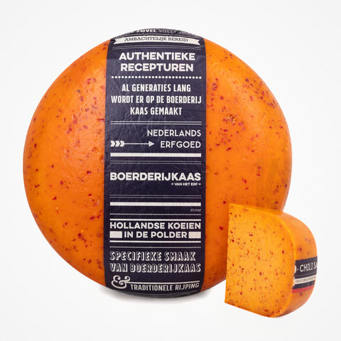 Boerderijkaas Chili Sambal kruiden kaas jong belegen